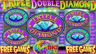 Triple Double Diamond Triple Big Wheel Free Games 3 Reel Bonus Slot