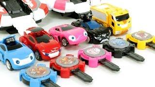 Minicar Power Battle Watch Car Shooting Car Toys 파워 배틀 와치카 시계 미니 자동차 슈팅 장난감 동영상