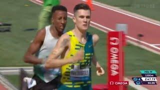 JAKOB INGEBRIGTSEN 3:43.73 Bowerman Mile Prefontaine Classic Diamond League