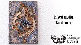 Mixed-media Book cover by Pascale B.