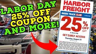 What to buy with Harbor Freight's 25% Off Coupon this Labor Day 2023!