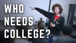 Why This MIT Dropout Started an Anti-College