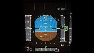 Airbus A320 Raw Data ILS Approach