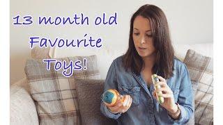 13 month old | Top 5 Favourite Toys