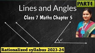 Lines and Angles Class 7 Explanation in Hindi | Part 1 | New Syllabus 2023 CBSE