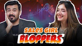 Sales Girl Bloopers and BTS | Umar Saleem Podcastic | Umar Saleem Unscripted