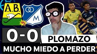 BUCARAMANGA 0 MILLONARIOS 0FINALES FECHA 4LIGA DIMAYOR 2024 IBUCAROS SIN PEGADA y MILLOS ¿ILESO?