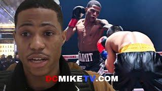 Mehki Phillips after his 6th win by KO victory; replacement opponent & what's next for him