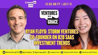 Ryan Floyd: Storm Ventures Co-Founder on Key Metrics for SaaS Startups and AI Impact