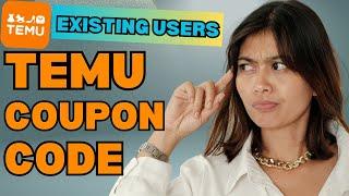 Temu Coupon Code - Unlimited Temu Promo Codes For Existing Users UPDATED ( NO INVITES)