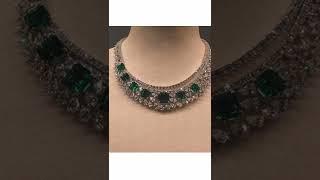 BEAUTIFUL green jewelry designs||Green Stones #glamorousworld