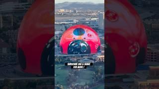 The Sphere is where innovation meets imagination in Las Vegas !#subscribe #shorts