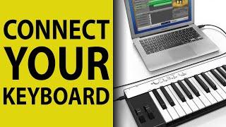 How to Connect a MIDI Keyboard to a Computer