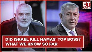 Hamas Leader Ismail Haniyeh Killed In Iran: Did Israel Plan The Assassination? Israel-Gaza Tensions