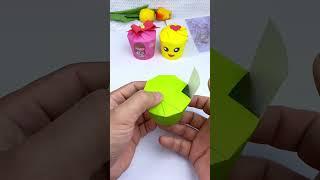 make candy  box  with useless cup #asyt #diypapercrafts #youtubeshorts