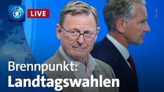 Wahlen in Sachsen und Thüringen | ARD-Brennpunkt