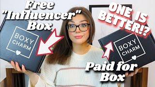 Free "Influencer" Box Vs. Paid For Box | Boxycharm Premium Unboxing February 2021