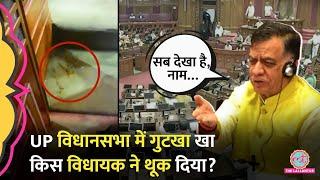 'खुद हाजिर हो नहीं तो…' UP Assembly में MLA ने Pan Masala खा थूका, CCTV में कैद करतूत, स्पीकर नाराज