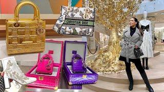 Paris Avenue Montaigne Luxury Shopping   Dior Exclusive Bags, New Cruise Collection, Lady Dior Art