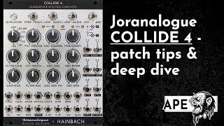 Joranalogue Collide 4 - experimental synth voice for Eurorack