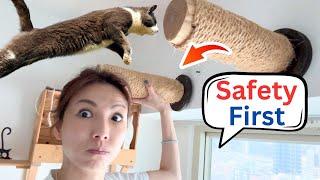 Cat Wall Furniture DIY Safety Check