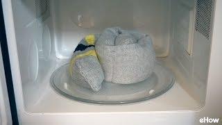 DIY Microwaveable Heating Pad (Using Rice and a Tube Sock!)