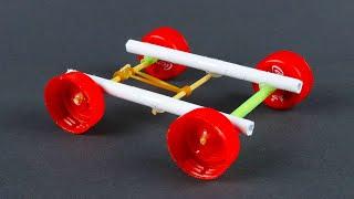 How To Make a Mini Paper Rubber Band Car