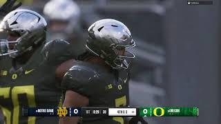 I WATCHED #12 Oregon TAKE ON #14 Notre Dame IN CFM DYNASTY MODE AND IT WAS WILD!