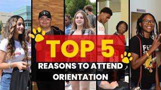 Top 5 Reasons to Attend Orientation | Ferris State University (FSU)