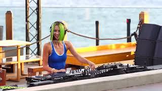 Miss Monique | Sunset Dj Mix in Mykonos (Greece 2024) Melodic Techno Progressive Mix @front-music