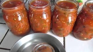 How To Make Yummy Salsa! For Canning or Freezing (2 Recipes to Choose From)