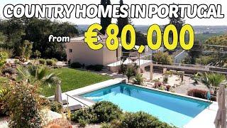 Amazing Spacious Country Houses with Land Over 100m² in Central Portugal for Less than $100,000 USD