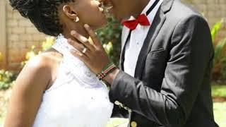 Abel mutua with his wife