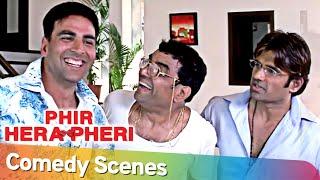 Phir Hera Pheri | Best Comedy Scenes | Akshay Kumar- Paresh Rawal - Rajpal Yadav - Johny Lever