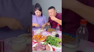 这杯酱油牛奶老登必须自己喝了#东北欠登哥 #夫妻搞笑吃播 #搞笑吃播