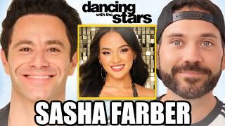 DWTS SASHA FARBER on JENN TRAN, EARLY ELIMINATIONS, LIFE AFTER THE SHOW! (EXCLUSIVE)