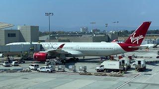 London Heathrow (LHR) ~ Los Angeles (LAX)- Virgin Atlantic - Airbus A350-1000 - Full Flight