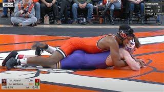 149lbs Jordan Williams (Oklahoma State) vs Adam Allard (UNI)