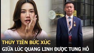 Thùy Tiên bức xúc giữa lúc Quang Linh được tung hô