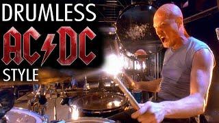 AC/DC Back in Black style Drumless Jam song | 106 bpm