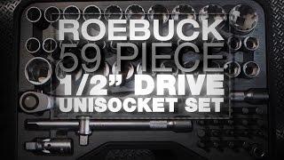 Roebuck 59 Piece Unisocket Set