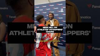 Meek Mill gives his take on Jalen Hurts’ chain game  #superbowl #nfl