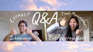 Stanford Admits Q&A! Crazy ECs, Writer's Block, Time Management, Scholarships, and more!