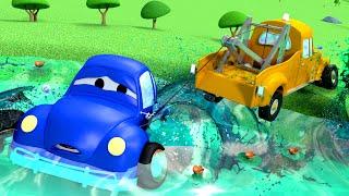 Der große Fisch  - Tom der Abschleppwagen in Car City  Cartoons für Kinder