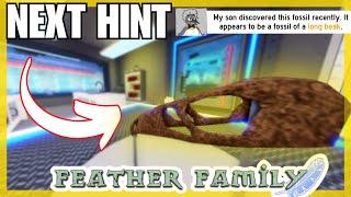 Summer of Fossils "Long Beak" hint in FEATHER FAMILY... 