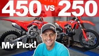 Honda CRF250RX vs 450RX | Which Dirt Bike Would I Choose?