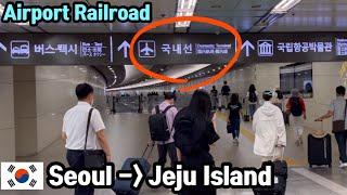 [Korea73] How to go to JEJU Island from Seoul Gimpo Airport ??? (Starting from Hongdae station)