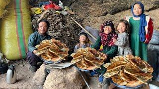 Cooking Bolani in the Traditional Way – A Taste  | Village Life of Afghanistan