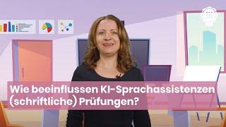 Wie beeinflussen KI-Sprachassistenzen Prüfungen?