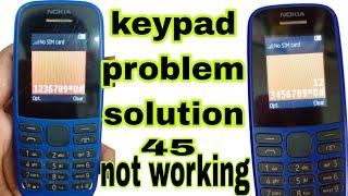 Nokia Ta1304 keypad solution nokia 105.keyped not working